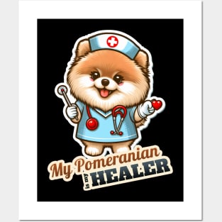 Pomeranian Nurse Posters and Art